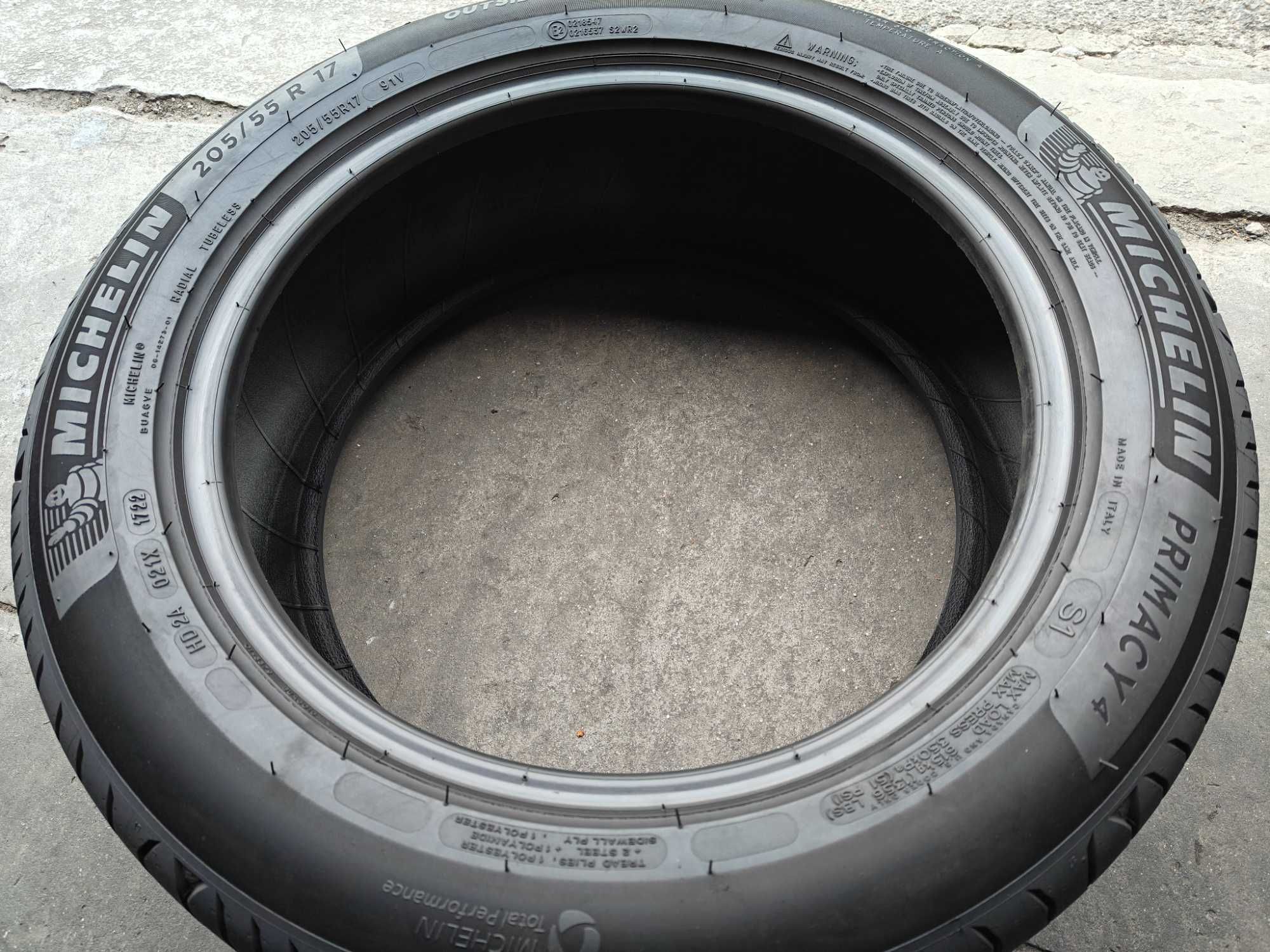 Michelin Primacy⁴ 4шт R17 205 55 літні шини преміум класу