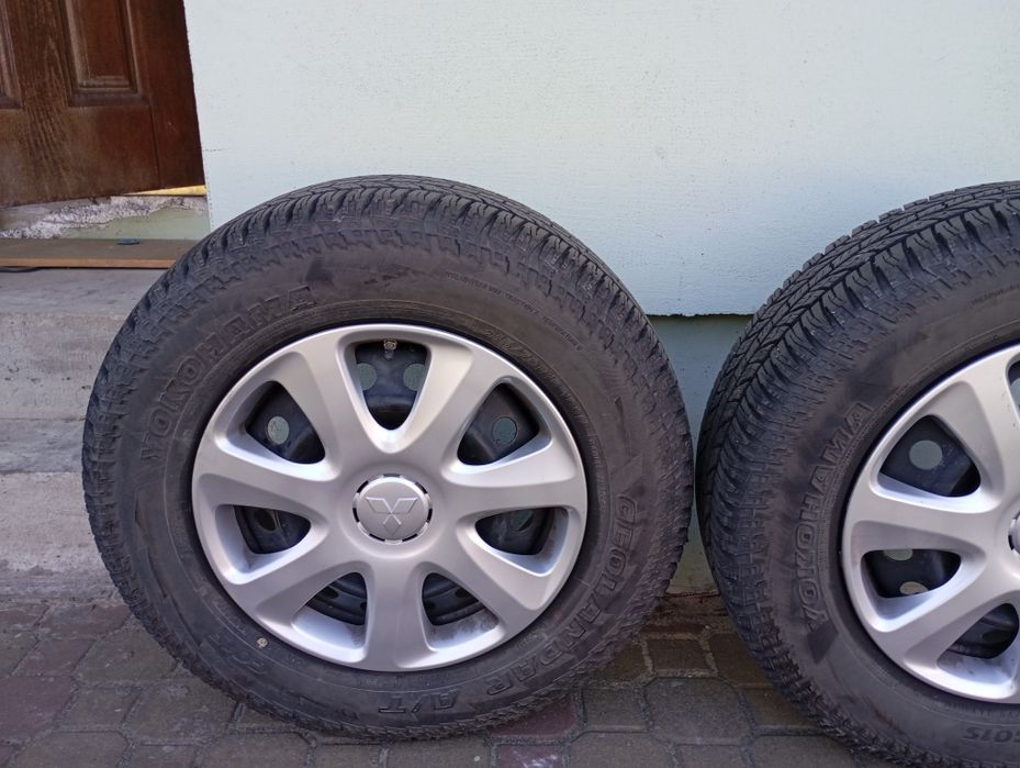 Koła stalowe rozm 16 5x114.3  opony zimowe yokohama stan idealny