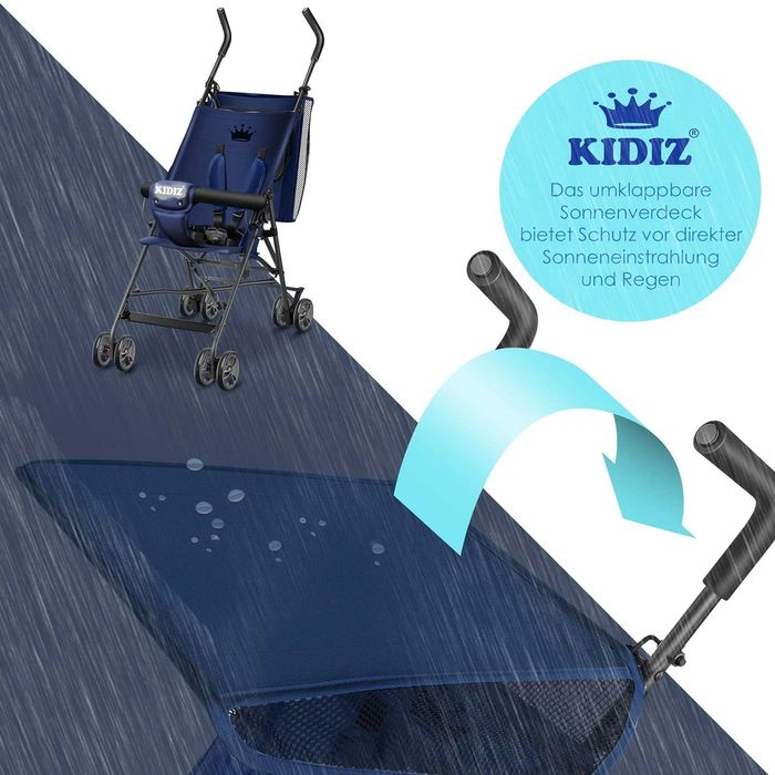 Nowy sportowy wózek składany / spacerówka / KIDIZ / City Buggy !8869!