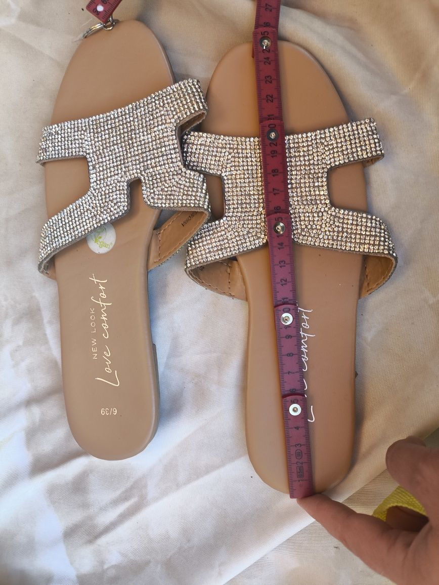 Buty cyrkonie 39 nowe
