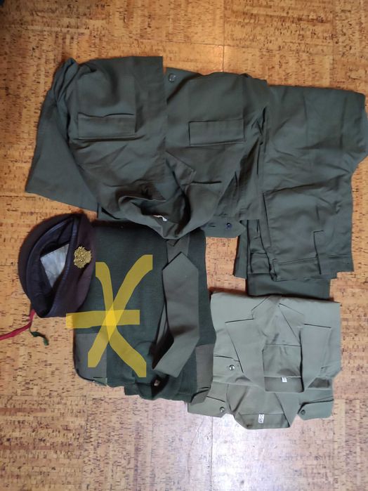 Uniforme nº2 Plano uniformes Exército