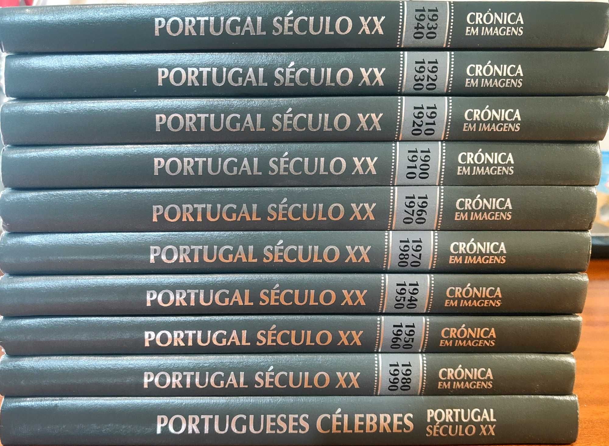 Enciclopédia: Portugal Século XX -10 volumes  Ref P-VSO