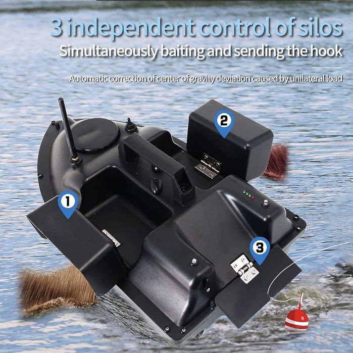 Barco de isco de pesca Flytec V010