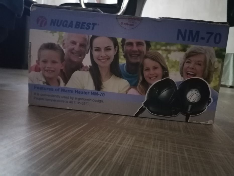 Nuga Best НугаБест Турманиевые турмалиновые наколенники NM 70