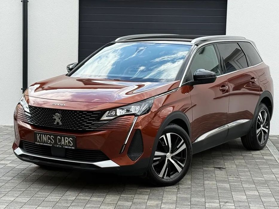 Peugeot 5008 GT ! MOCCA BRĄZ ! FULL LED ! 7-Osobowy ! Alcantara ! Grzane Fotele