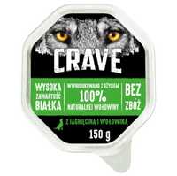 28x150g CRAVE jagnięcina/wołowina bez ZBÓŻ wysokiej jakości karma dla