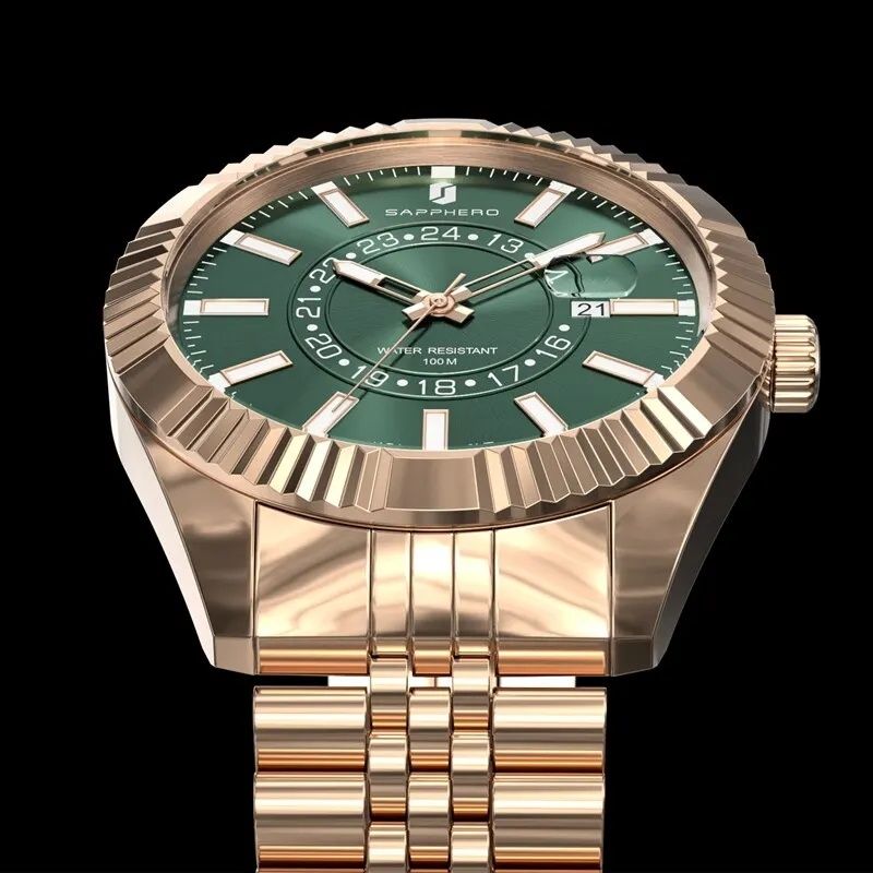 Elegancki zegarek dla mężczyzn Sapphero,SO-3201,