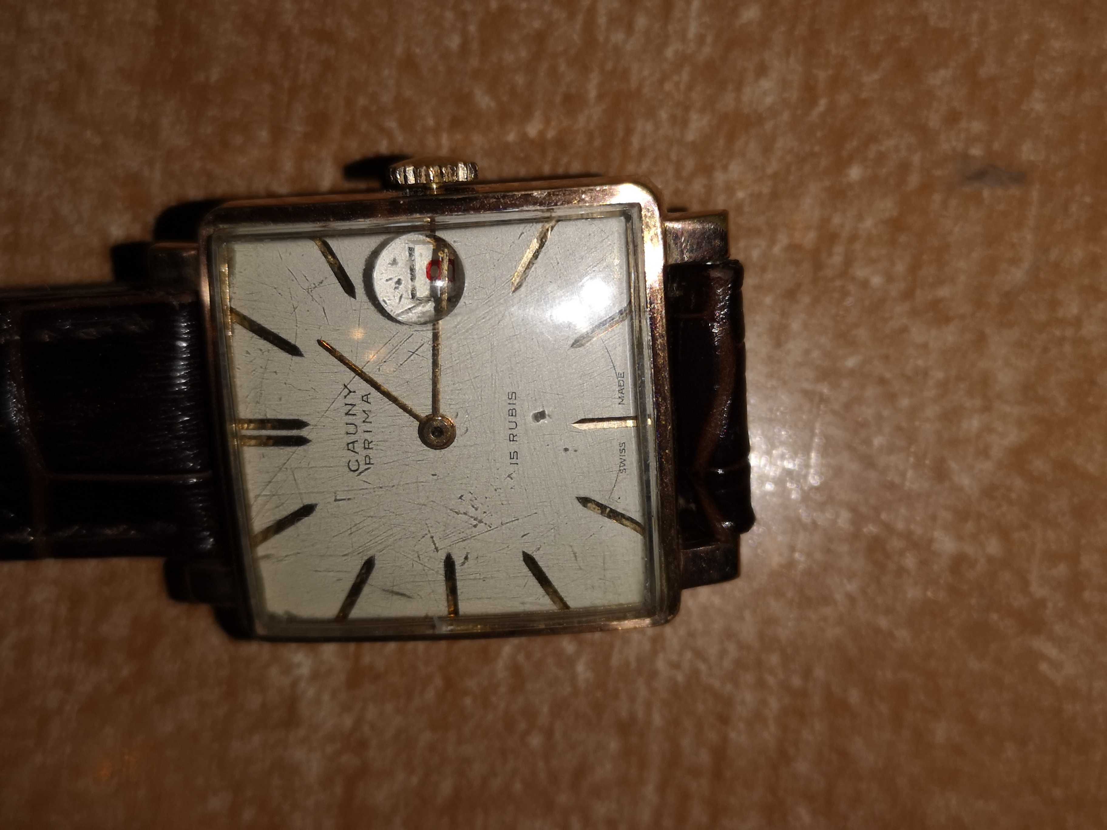 Relógios Cauny vintage