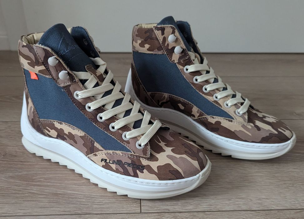 Преміальні кросівки ручної роботи від Filling Pieces 37р. 24.5-25см.