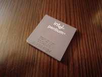 Stary procesor Intel Pentium