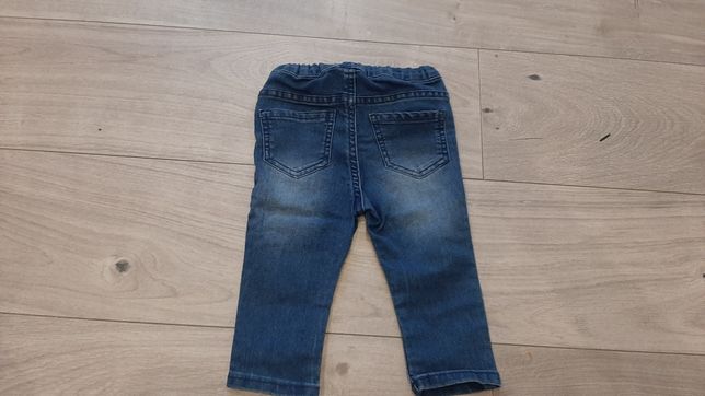 Spodnie jeansy rozmiar 80 firma Sinsay