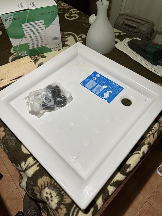 Base de poliban wc 80cm por 80cm