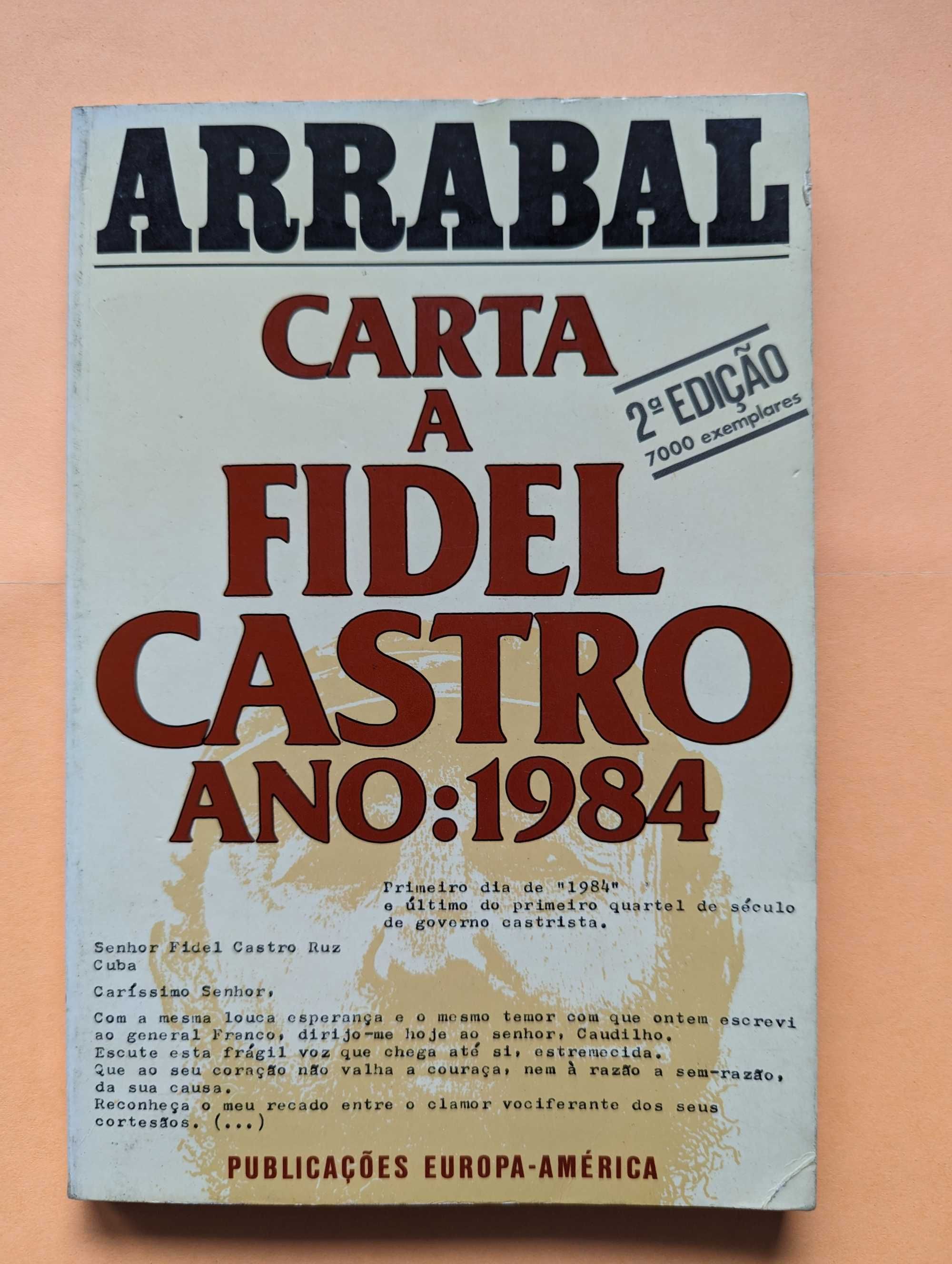 Carta a Fidel Castro - Fernando arrabal