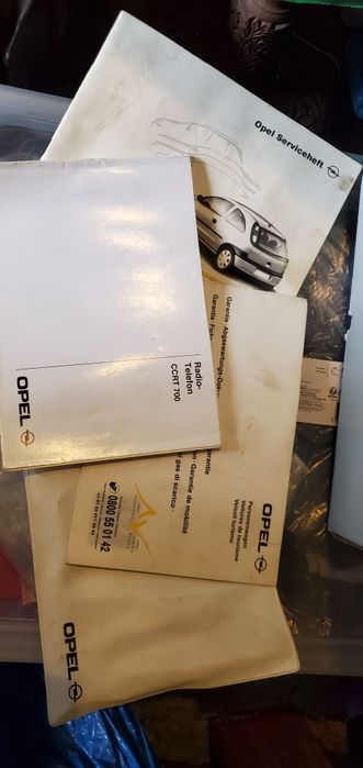 Książeczka serwisowa Opel Vectra B