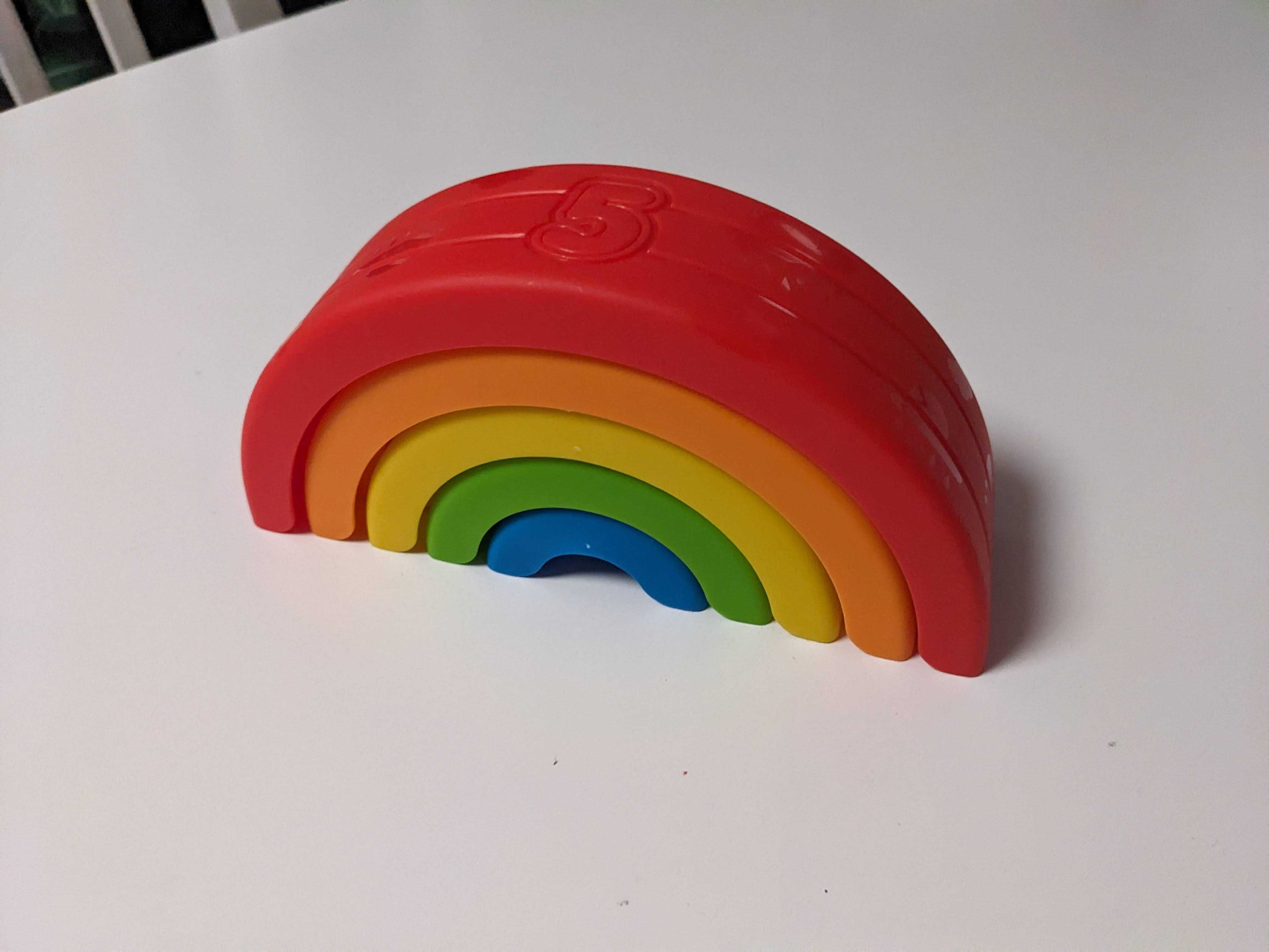 Zabawka tęcza układanie Early Steps. Stacking Rainbow montessori