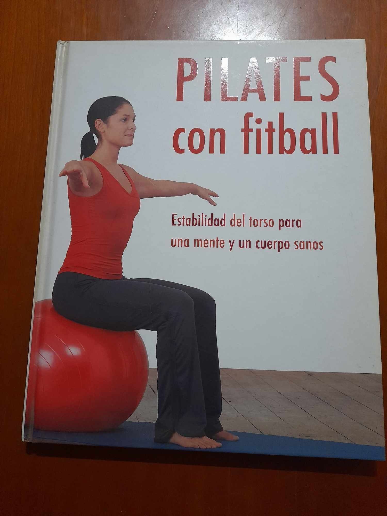 2 livros pilates con fitball 3€, atlas ilustrado 6€