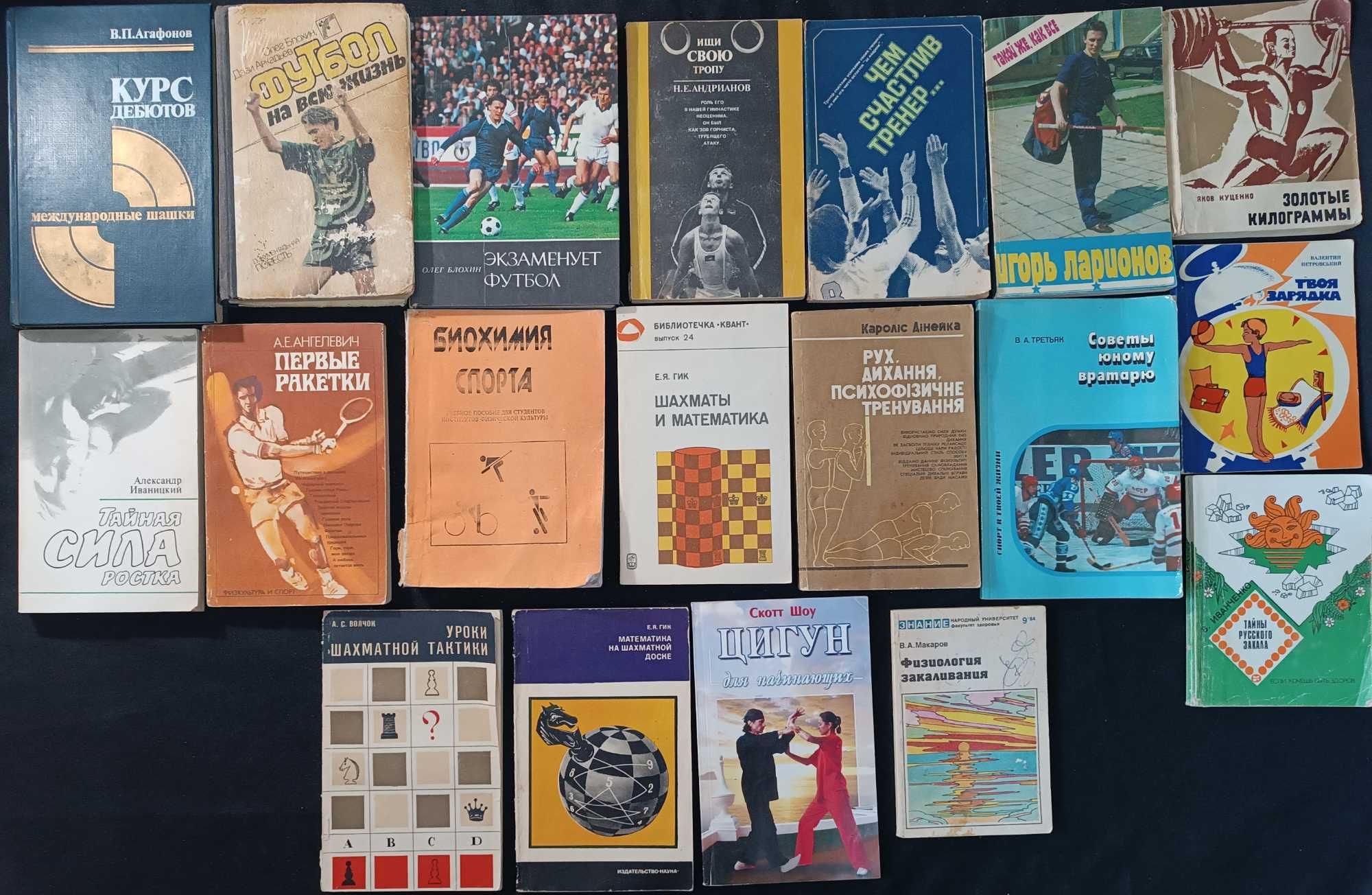 Велика підбірка книжок по шахам, та різному спорту 24