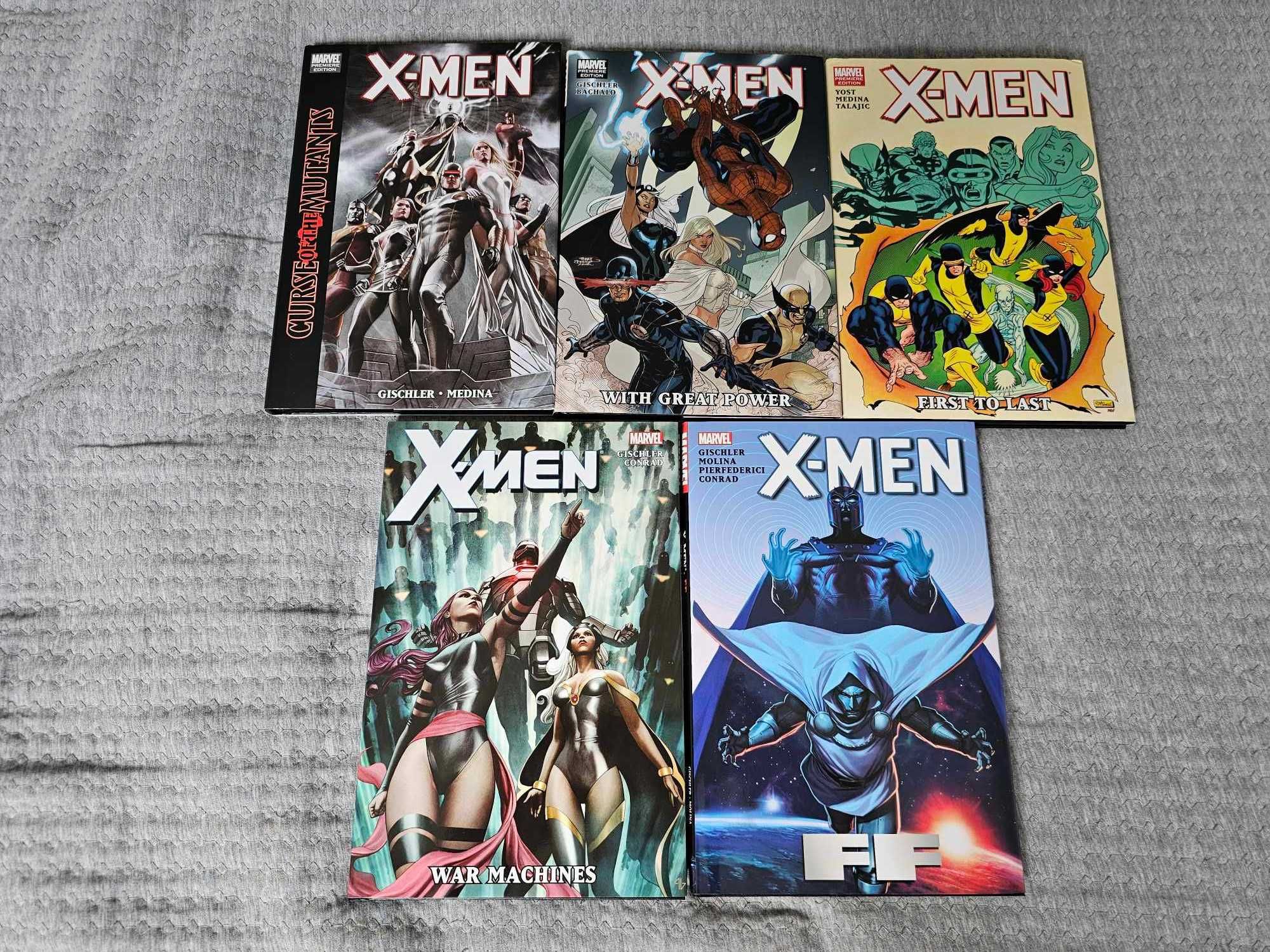 Zestaw komiksów X-men w HC