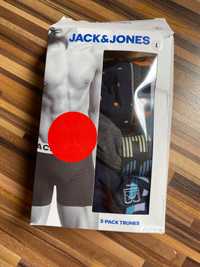 Bokserki męskie Jack&jones nowe 3 pak L