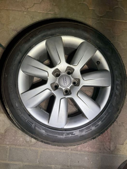 Alufelgi dwa komplety  Audi zima lato 225/55 r 17