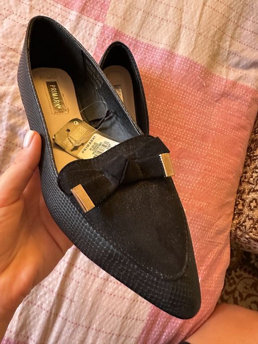 Балетки лофери туфлі primark