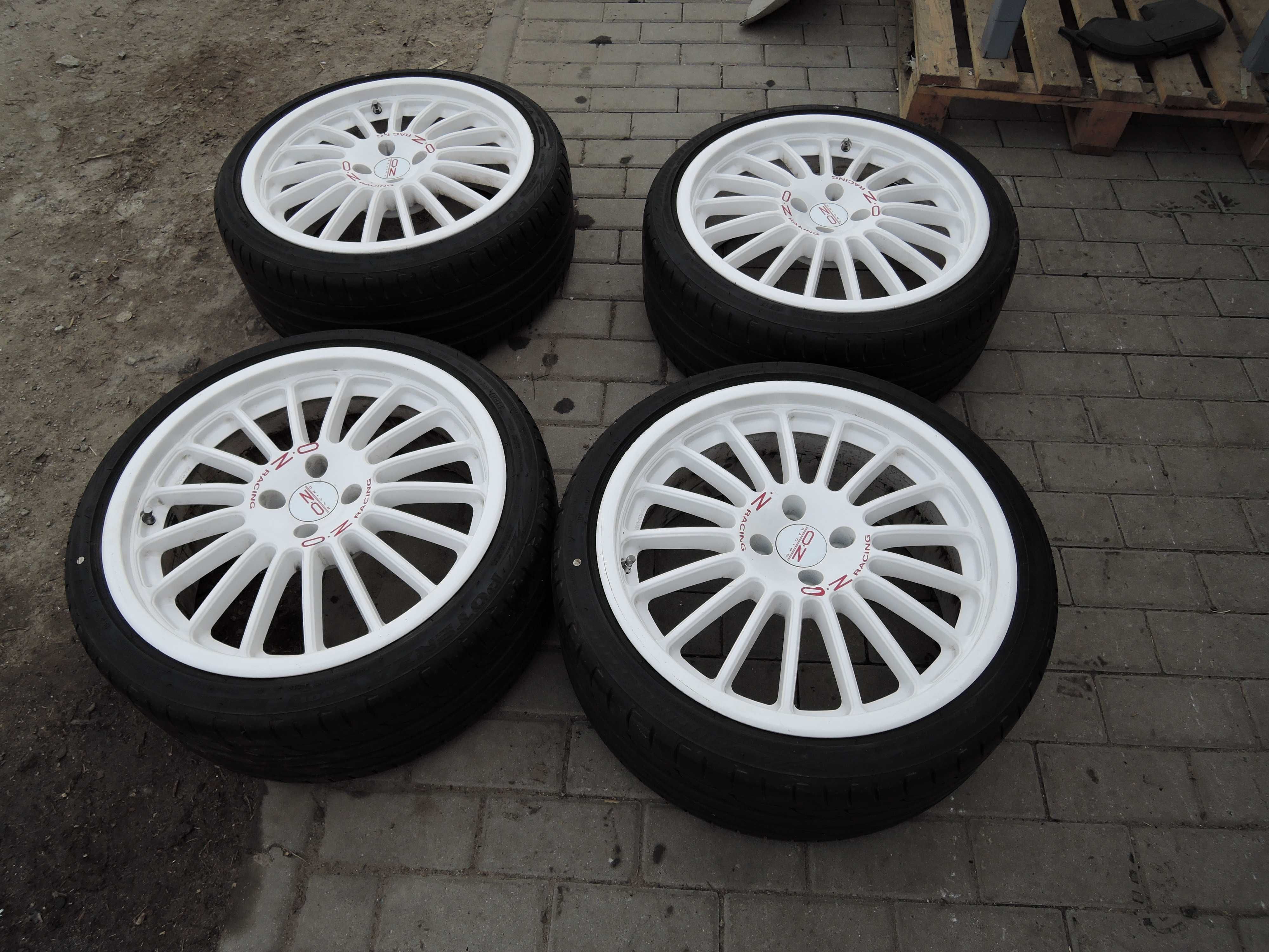 Alufelgi OZ Rancing Hamann   18 4x100  8 cali  opony lato