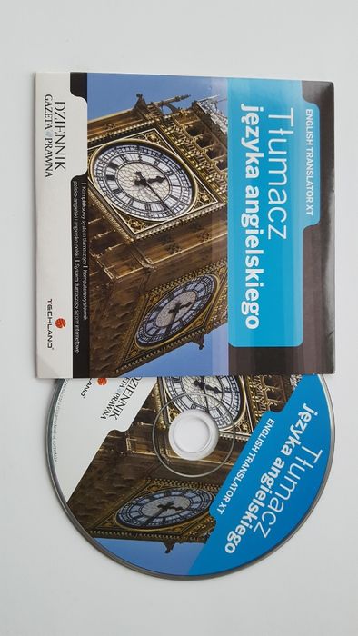 Tłumacz języka angielskiego płyta CD
