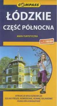 Mapa turystyczna - Łódzkie cz. północna 1:100 000 - praca zbiorowa