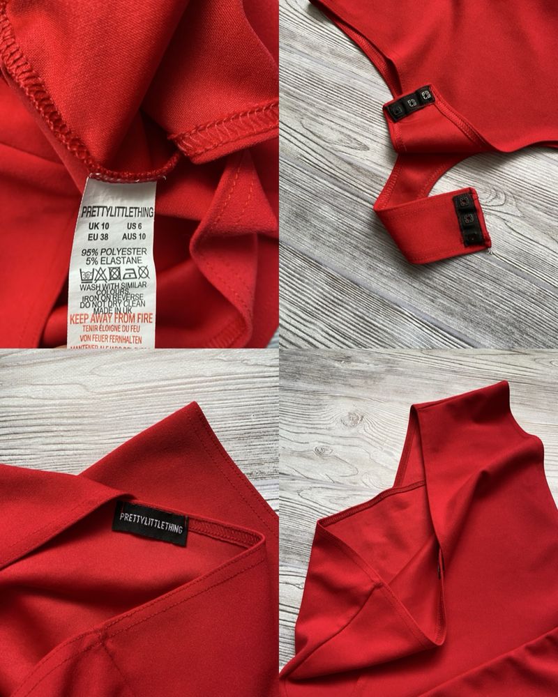 Жіночий чорний боді H&M Primark PLT розмір M L з довгим рукавом
