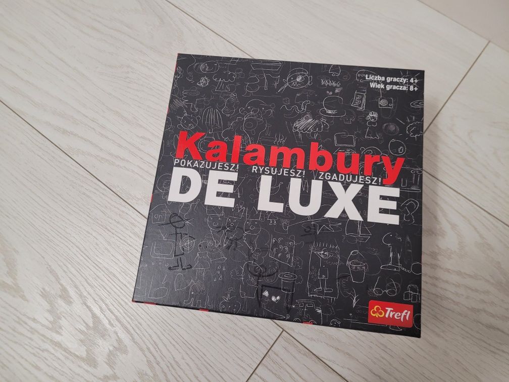 Gra planszowa KALAMBURY de luxe Nowa