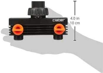 Rozdzielacz Claber 2-kierunkowy rozdzielacz węża ogrodowego 3/4"
