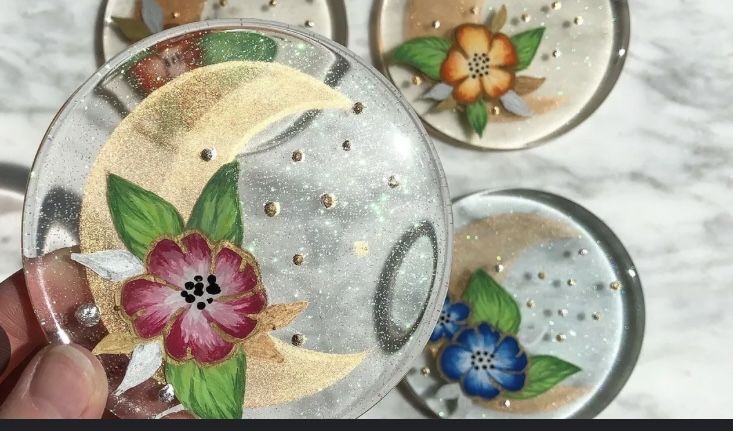 Arte em Resina epoxi