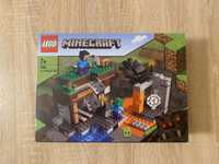 Nowe Lego Minecraft Opuszczona kopalnia 21166