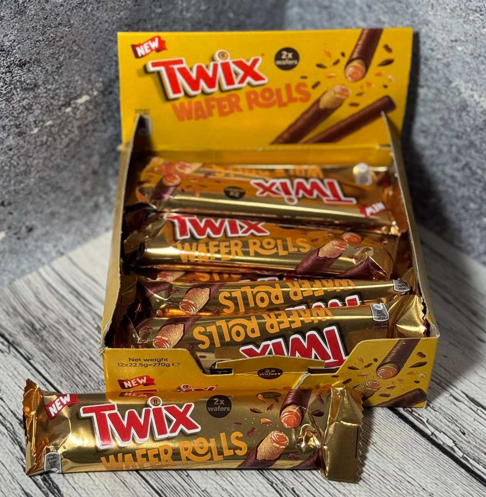 Вафельні трубочки Twix.Твікс 22.5 г