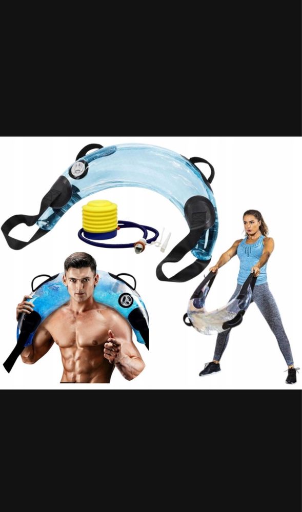 Worek bułgarski wodny 12,5kg treningowy aqua bag crossfit cross fitnes