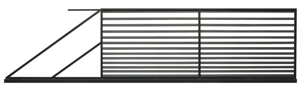 Brama dwuskrzydłowa 4m x 1,5m, OC + RAL, kompletna