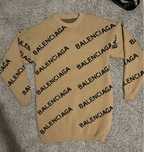 Brazowy sweter balenciaga