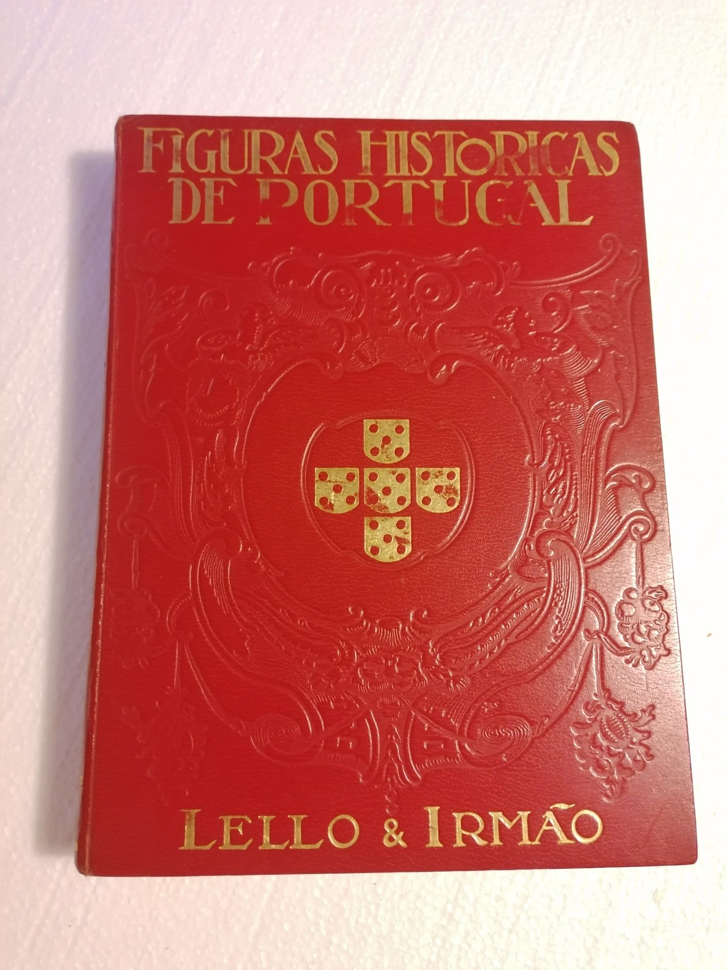 Livro Figuras históricas de Portugal 1933