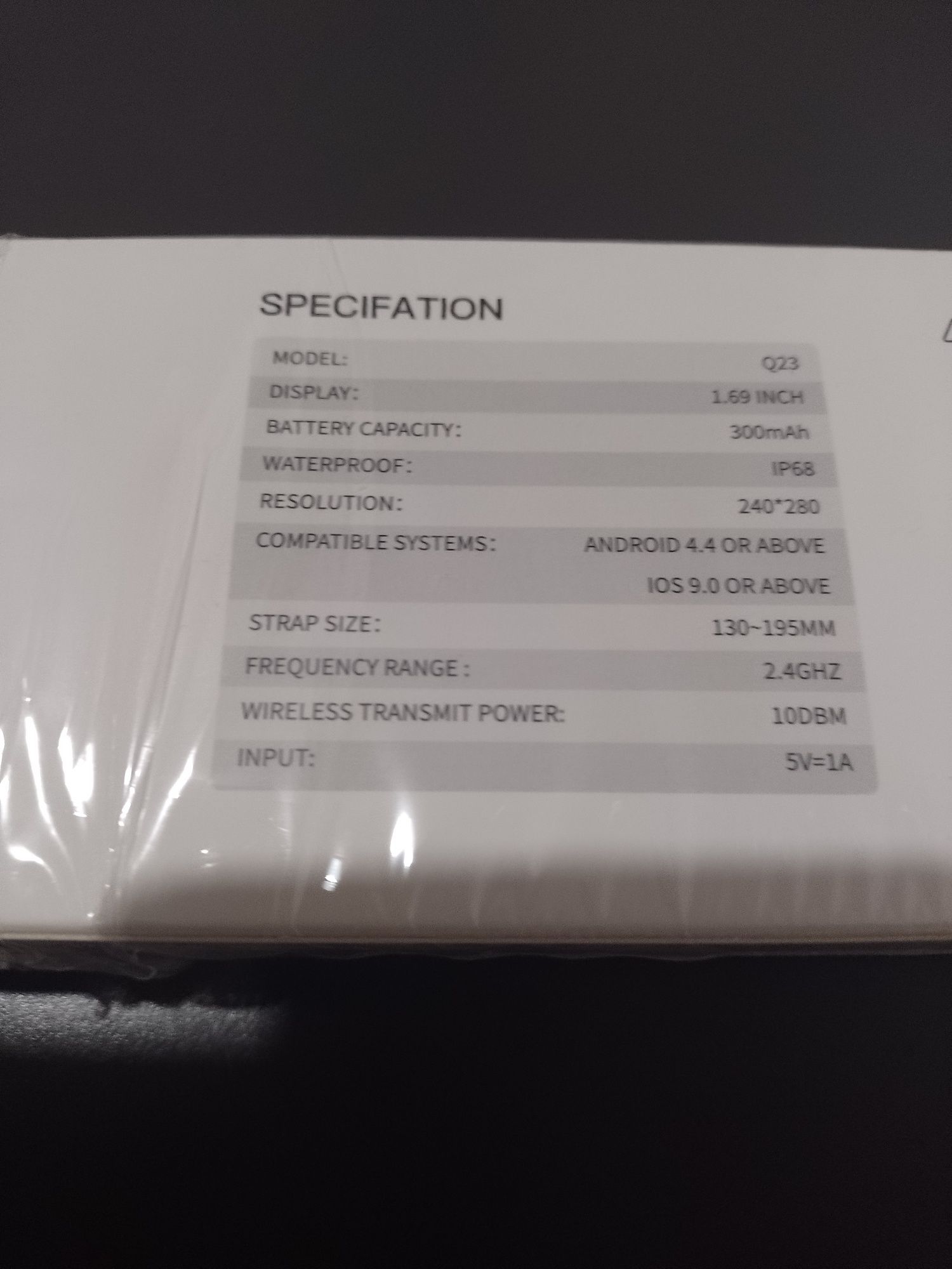 Smartwatch aptkdoe q23