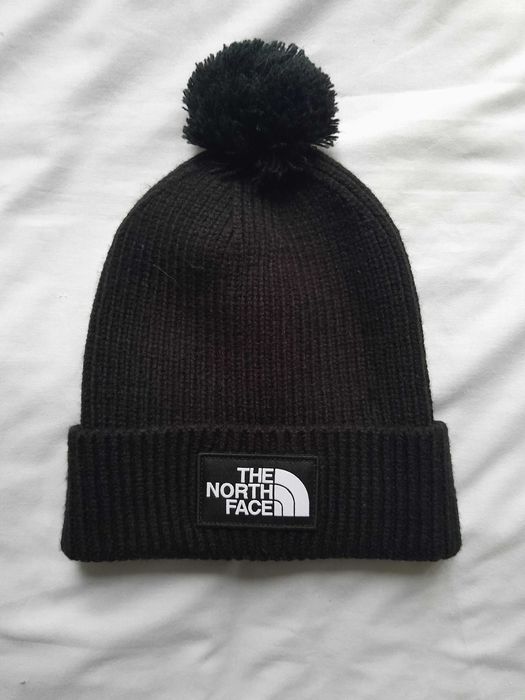 Sprzedam czapkę dziecięcą The North Face Logo Pom Fix Beanie.