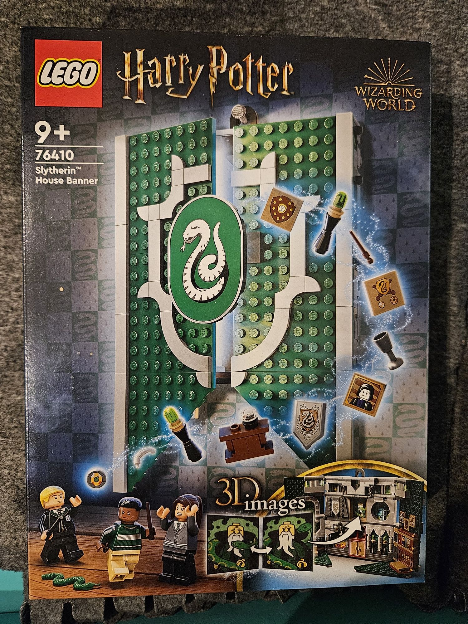 Klocki LEGO 76410 Harry  Potter Flaga Slytherinu