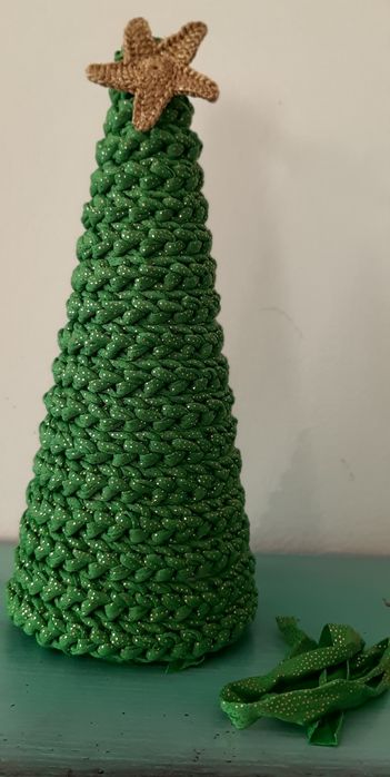 DECORAÇÃO DE NATAL EM CROCHÉ  - artesanato  feito à mão