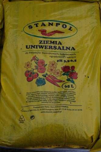 Ziemia uniwersalna 65L -KORA-GRYS-TORF-