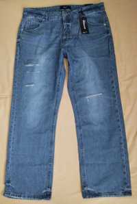 Reserved spodnie damskie jeansy Boyfriend r.42