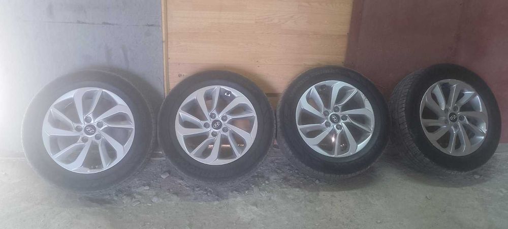 Диски титанові R-17/5/114.3+ резина