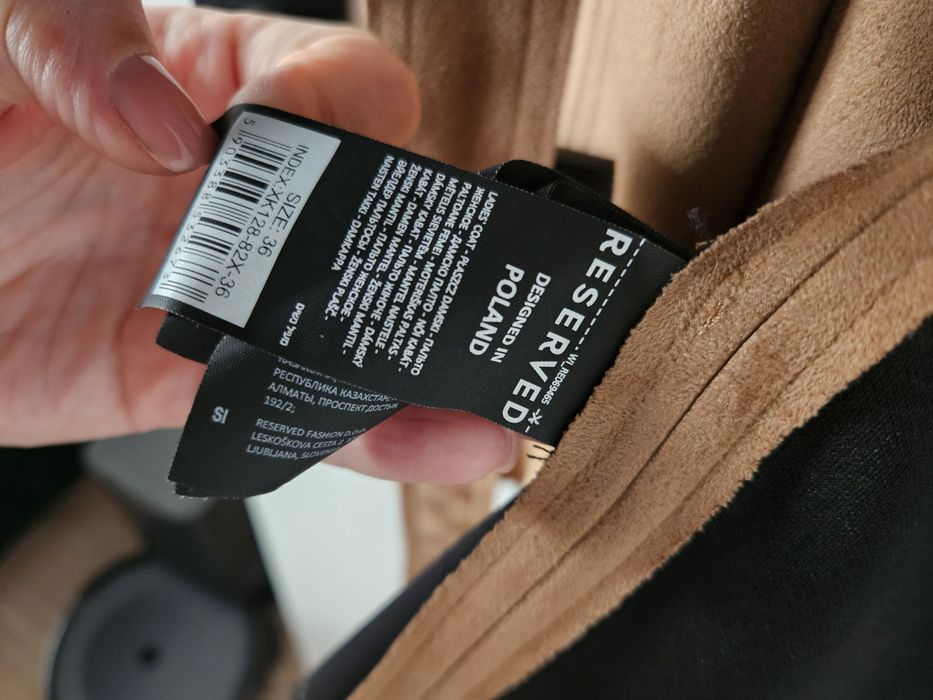 Płaszcz damski rozm.36