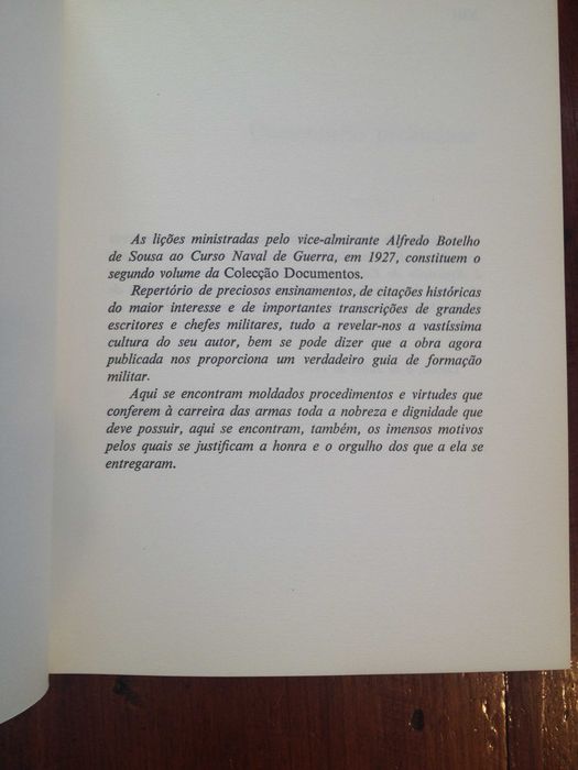 Alfredo Botelho de Sousa - Os factores imponderáveis da guerra