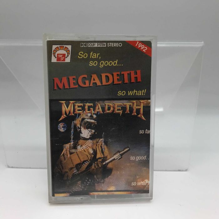 kaseta megadeth - so far, so good... (2235)