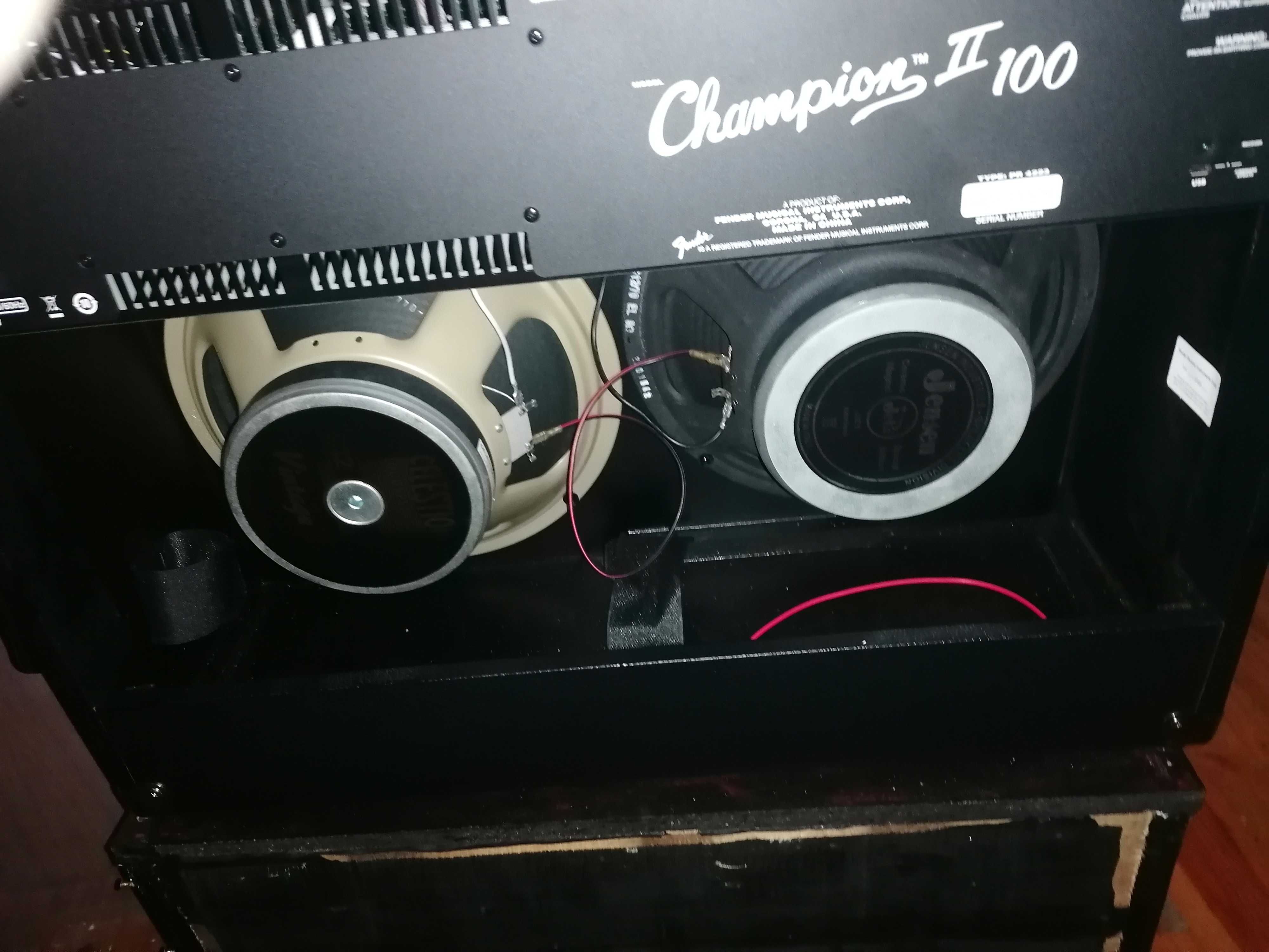 oportunidade fender champion 2    com usb 100w  novo