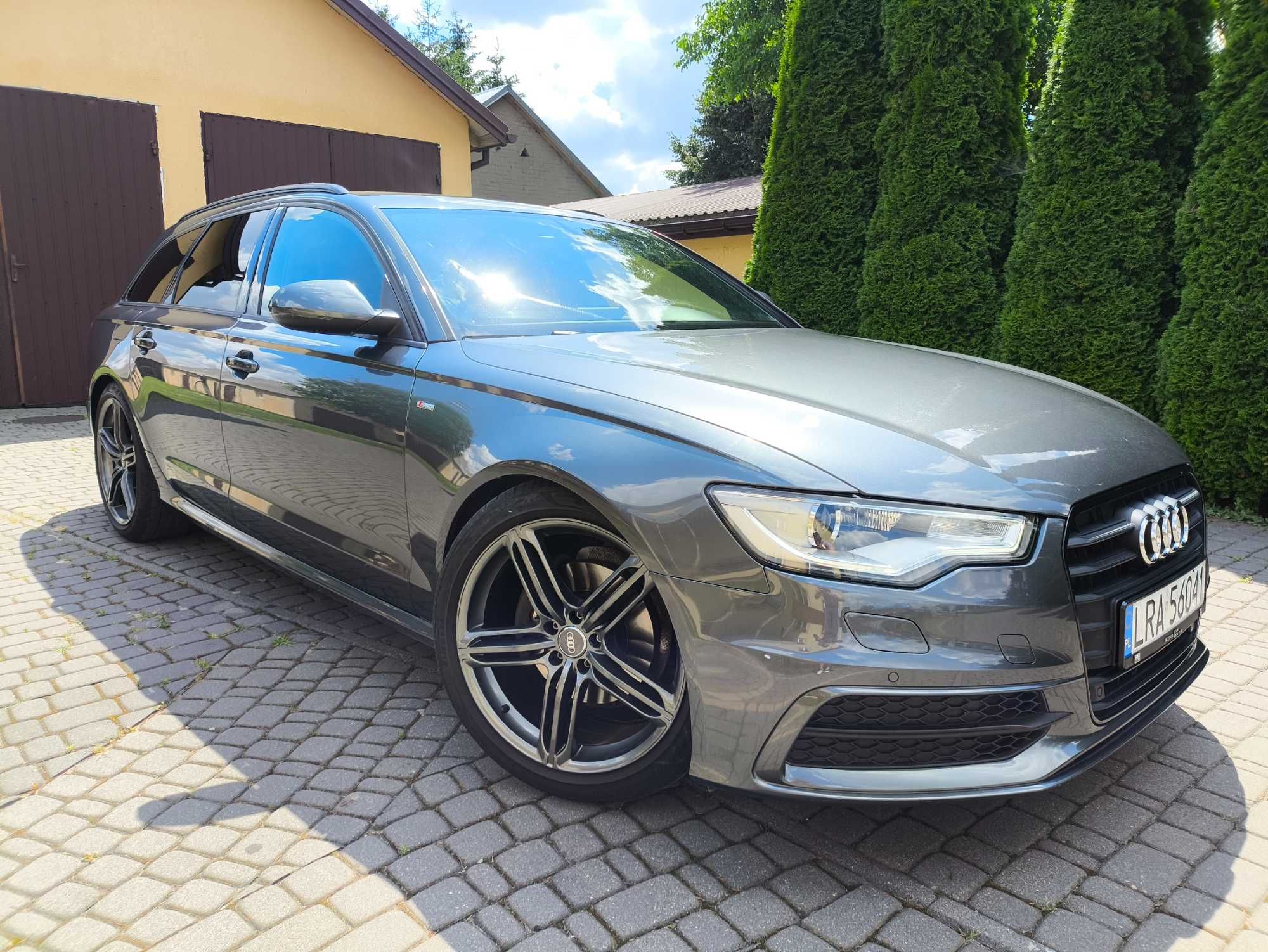 AUDI A6 C7 2.0 TDI 180PS FULL S-LINE Niski przebieg, piękny kolor